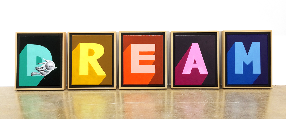 DREAM mural by Caroline Truong